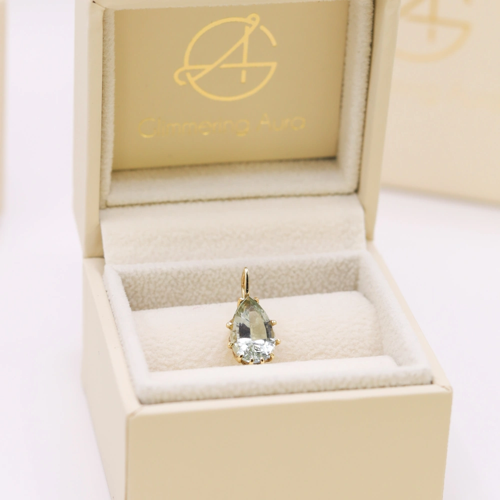 Green Amethyst Pendant - Pure Balance
